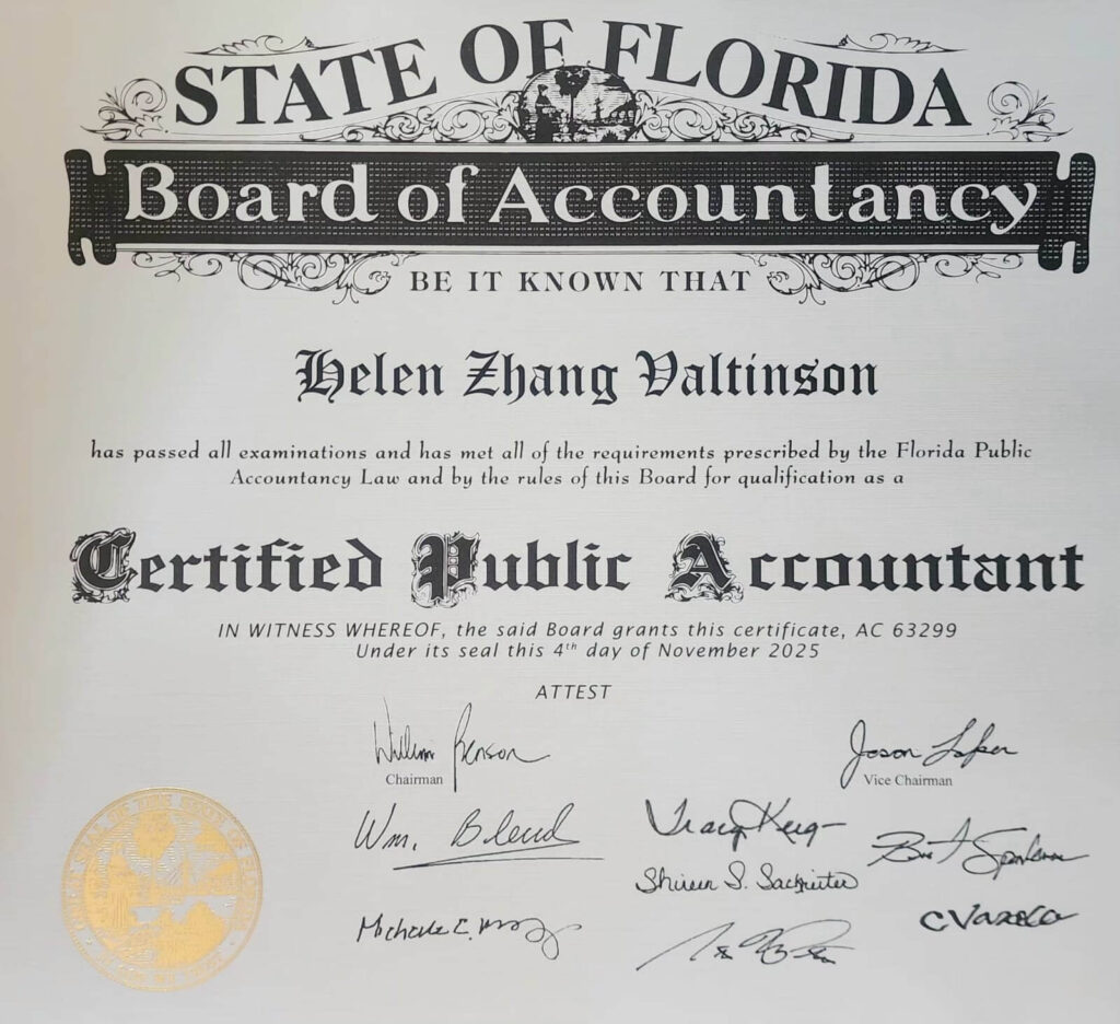 Certified Public Accountant